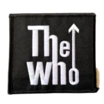 The Who Black/White Square Logo Patch