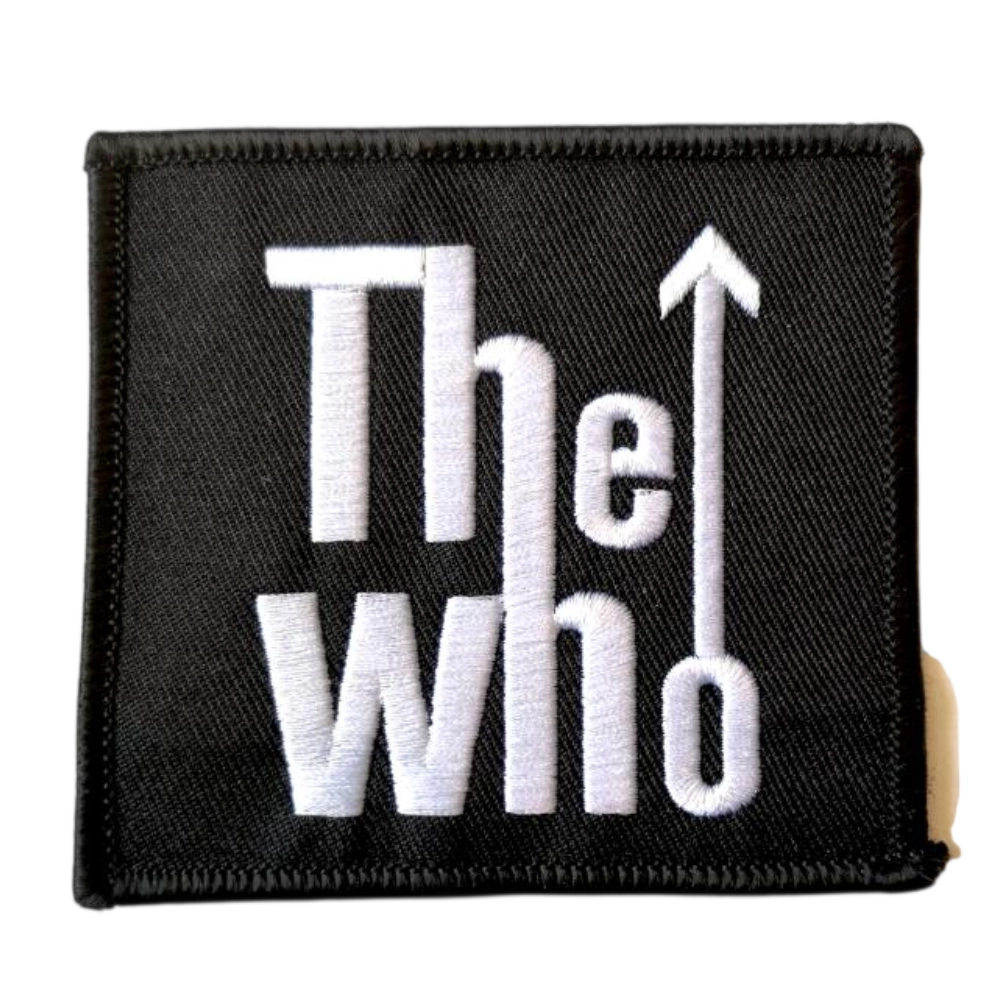 The Who Black Square Logo Patch