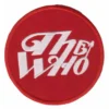 The Who Red Logo Patch