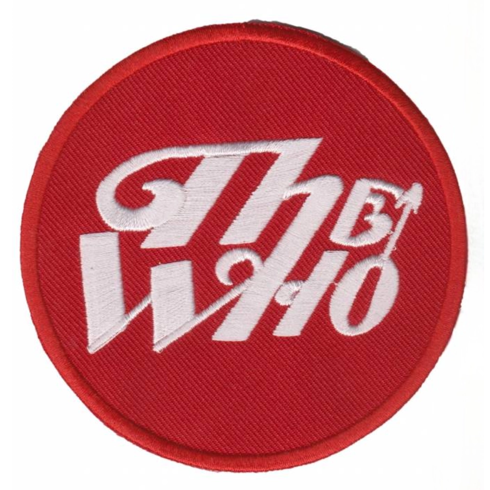 The Who Red Logo Patch
