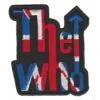 The Who Union Jack Logo Patch