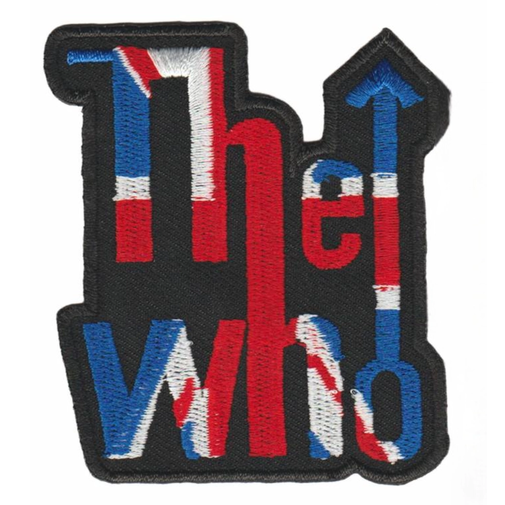 The Who Union Jack Logo Patch