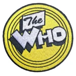 The Who Yellow Round Logo Patch