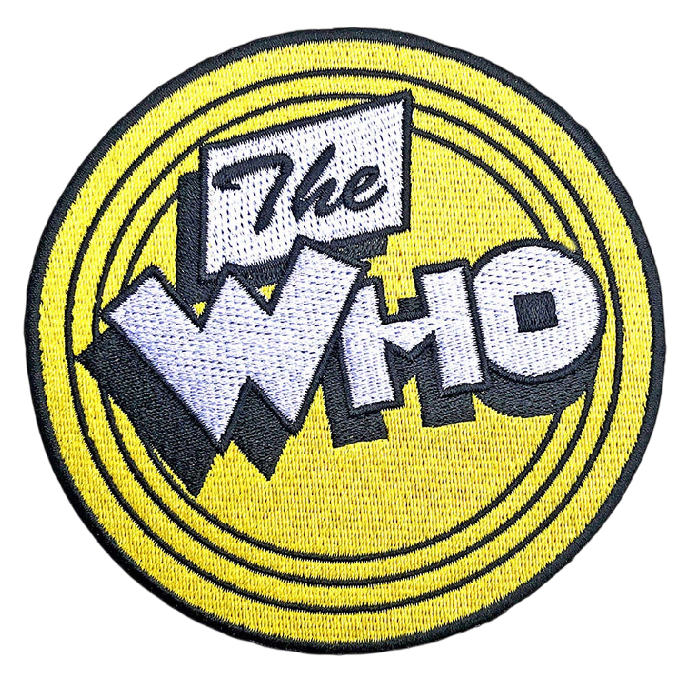 The Who Yellow Round Logo Patch