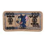 Tom Cat 100 Dollar Bill Patch