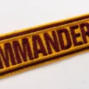 Washington Commanders Wordmark Closeup Patch