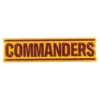 Washington Commanders Wordmark Patch