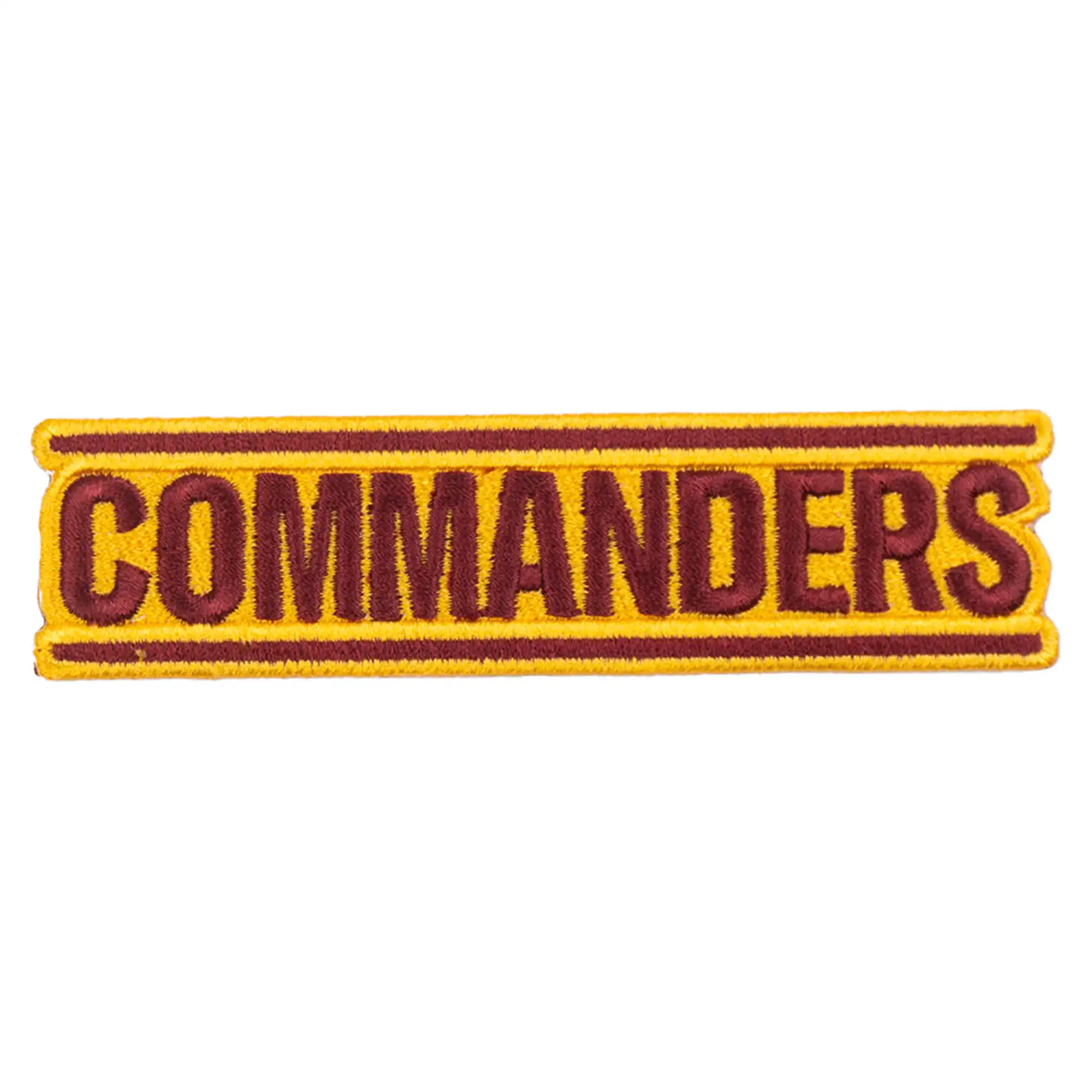 Washington Commanders Wordmark Patch