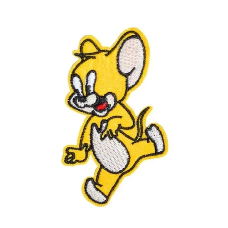 yellow Jerry Mouse patch