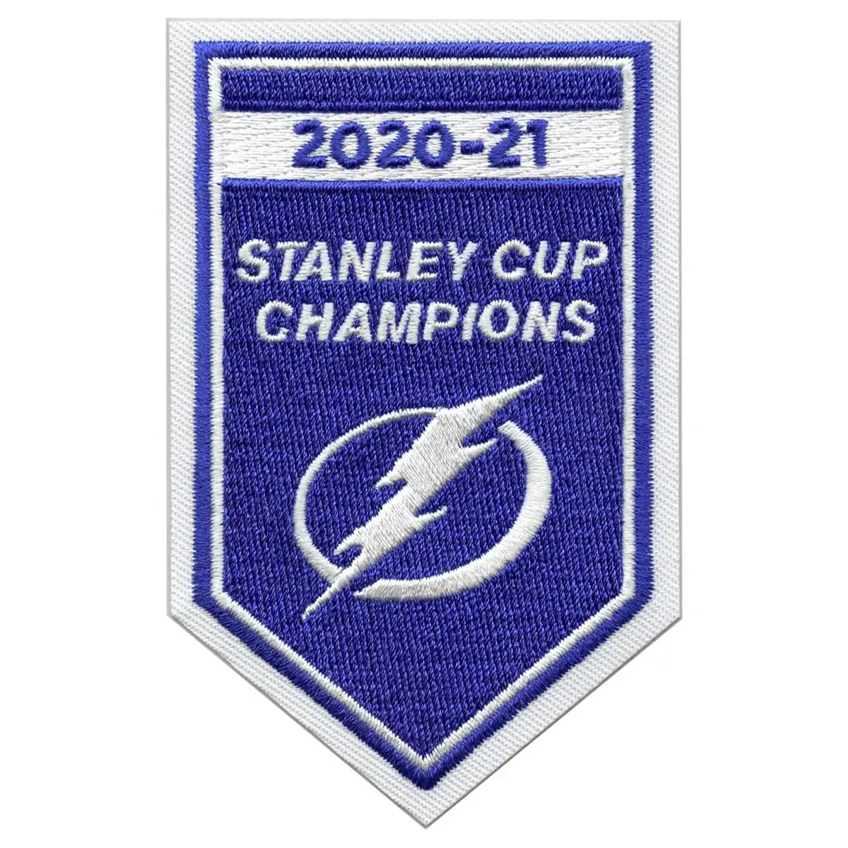 2020-21 Stanley Cup Champions Tampa Bay Lightning patch
