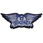Aerosmith Classic Blue Winged Logo Patch