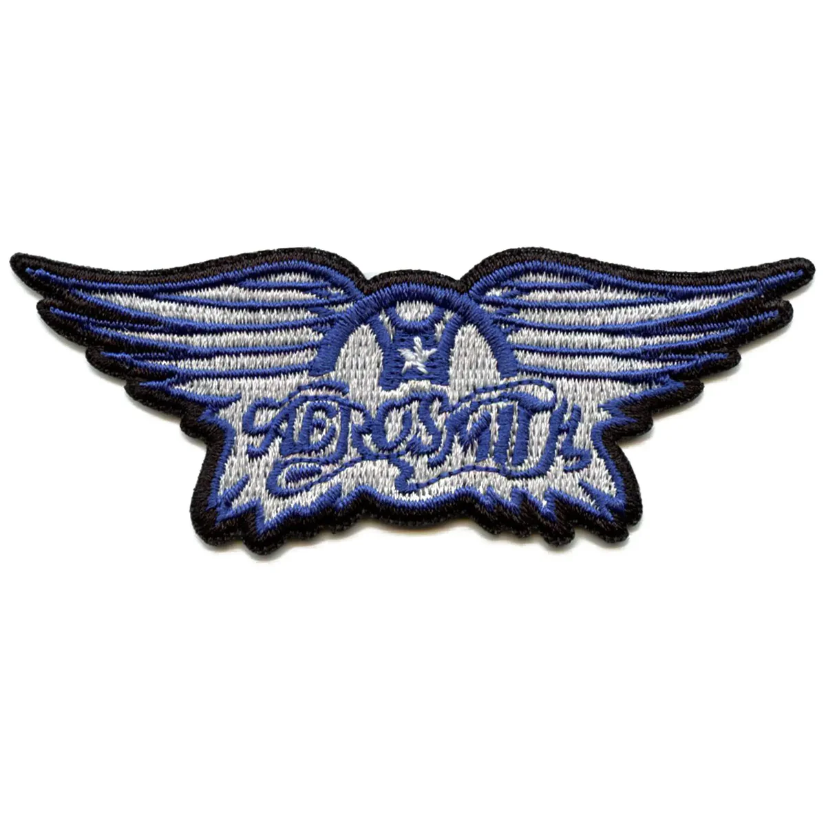Aerosmith Classic Blue Winged Logo Patch