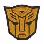 Transformers Autobot Gold Logo Patch