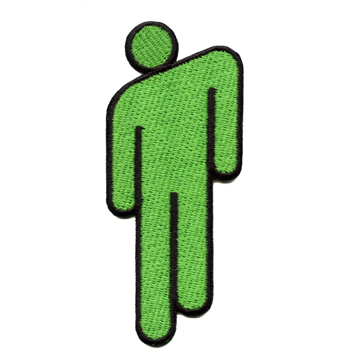 Billie Eilish Blohsh Stick Figure Green Patch