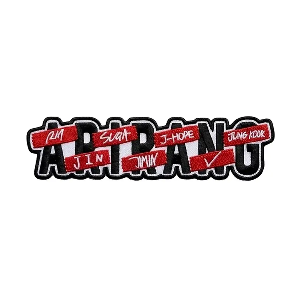BTS Arirang Members Name Patch