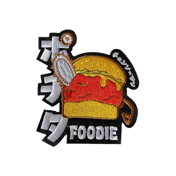 Chainsaw Man Pochita Burger Foodie Patch