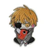 Chainsaw Man Denji and Pochita Sitting Patch