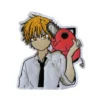 Chainsaw Man Denji Holding Pochita Patch