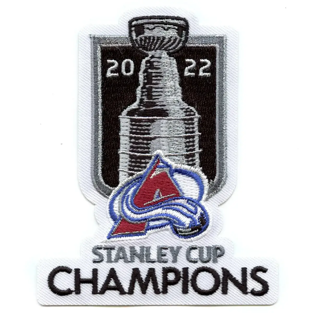 Colorado Avalanche 2022 Stanley Cup Champions Patch