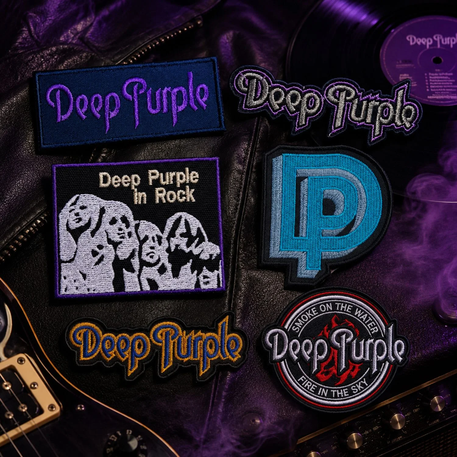 Deep Purple Patches