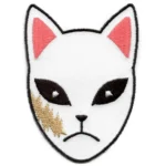 Demon Slayer Sabito Ward Mask Embroidered Patch