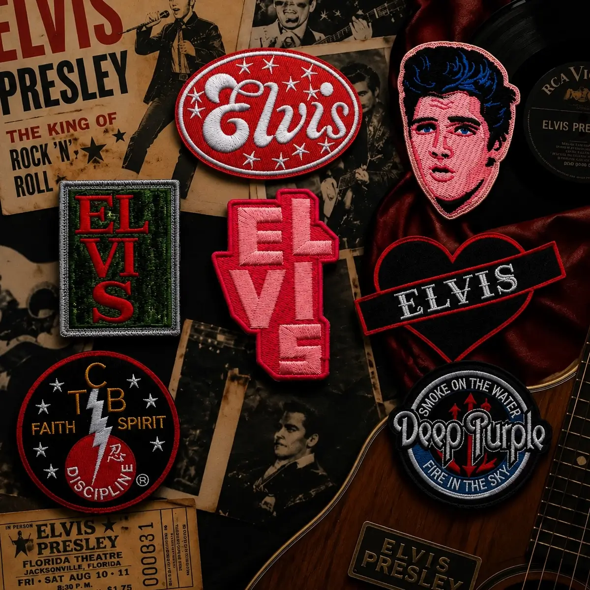 Elvis Presley Patches