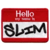 Eminem Hello my name is Slim patch
