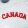 Heated Rivalry Canada Fleece Jacket Back Patch