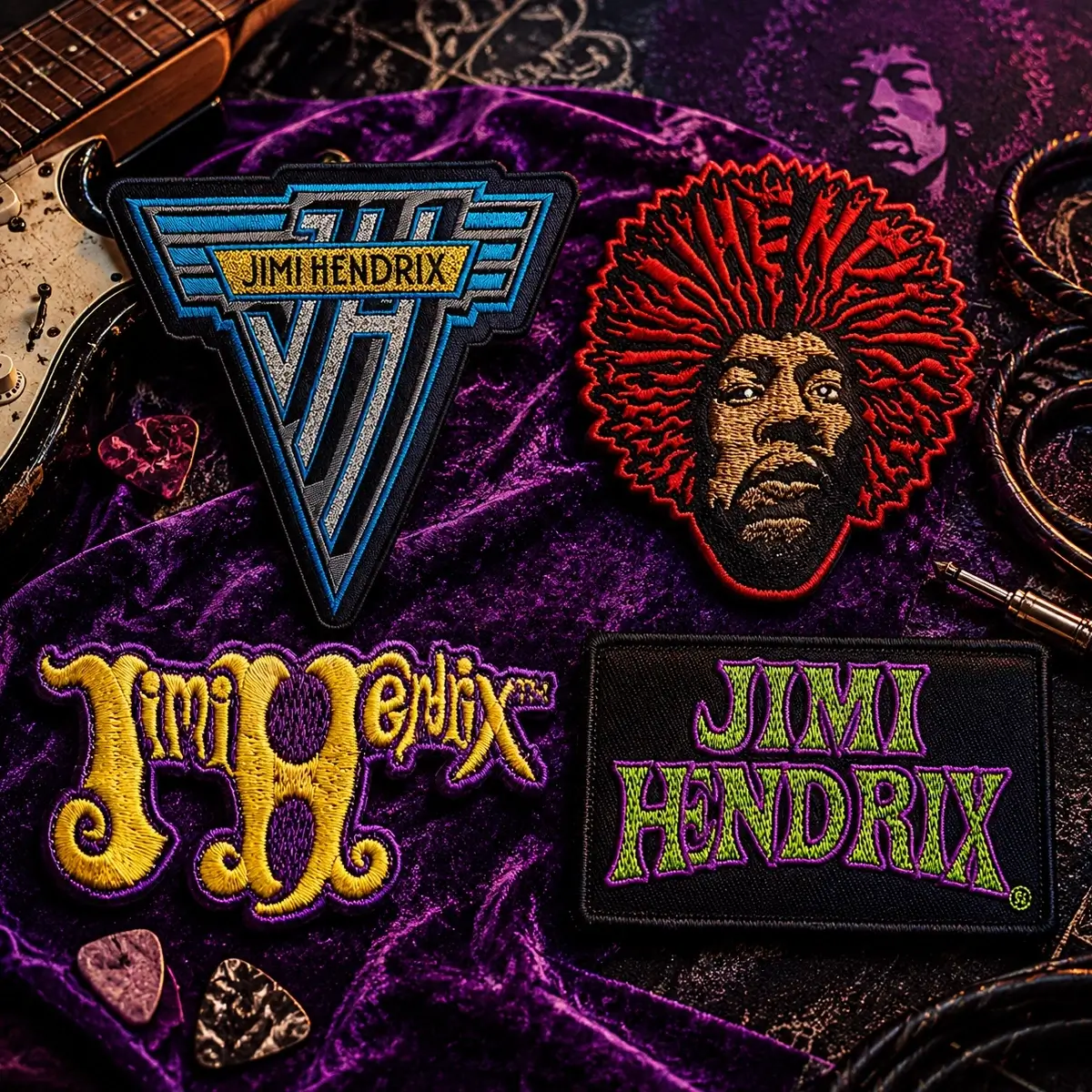 Jimi Hendrix Patches