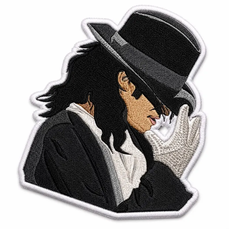 Michael Jackson Embroidered Patch