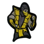Mortal Kombat Scorpion Embroidered Patch