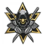Mortal Kombat Scorpion Brutal Look Patch
