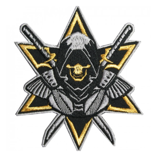 Mortal Kombat Scorpion Brutal Look Patch