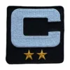 Captain Patch 2 gold star patch