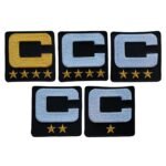 NFL Captain Gold Star and C Patch