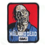 The Walking Dead Walker Zombie Logo Patch