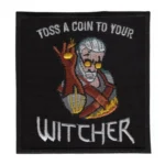 The Witcher Geralt Toss A Coin Salt Bae Patch