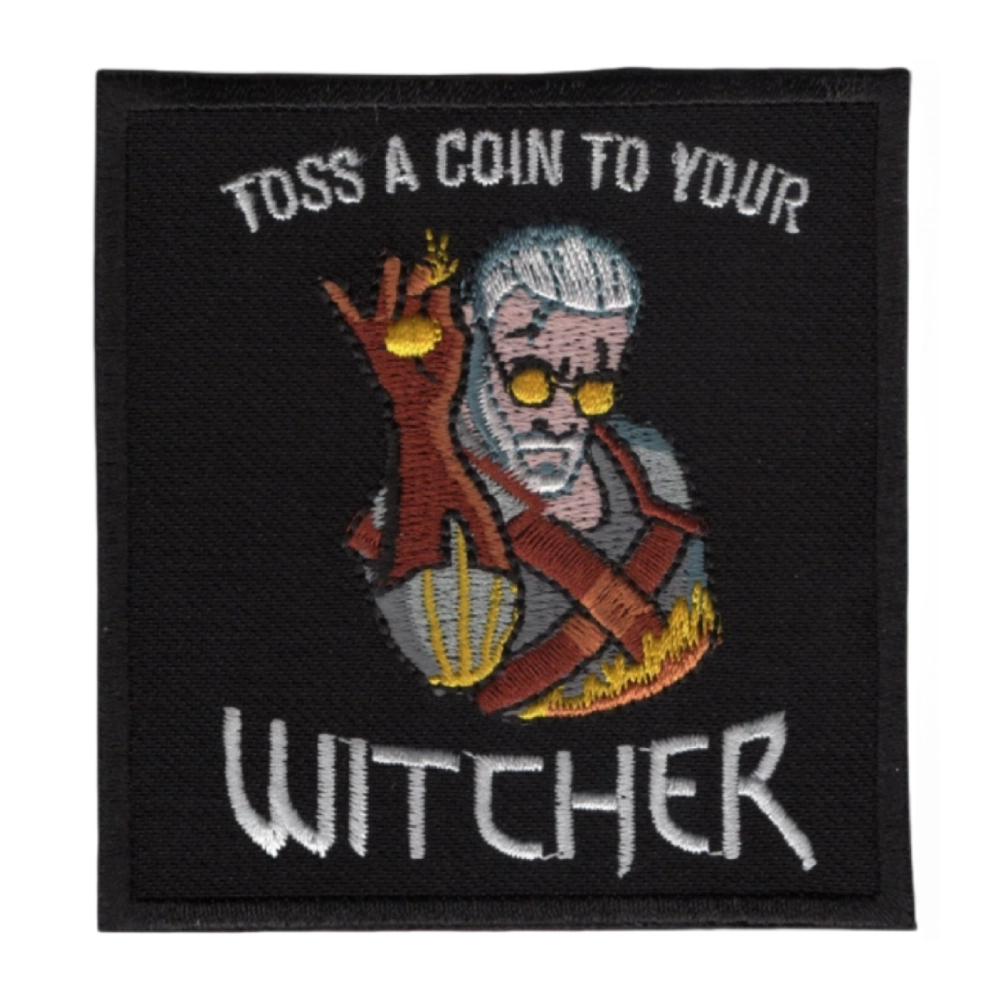 The Witcher Geralt Toss A Coin Patch