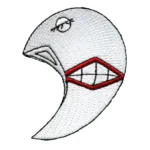 Tokyo Ghoul Shuu Tsukiyama Crescent Moon Mask Patch