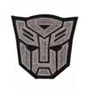 Autobot Silver Logo Patch