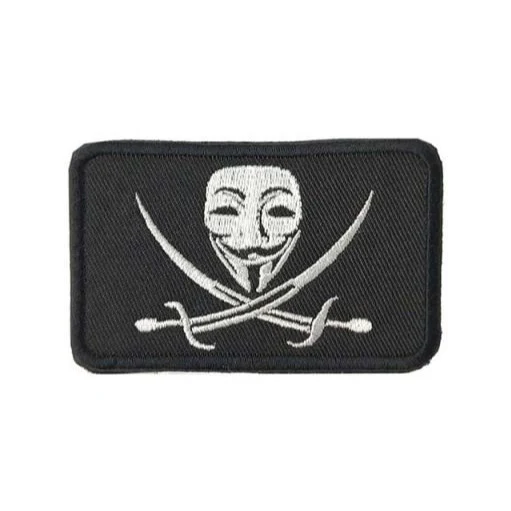 V for Vendetta Pirate Flag Patch