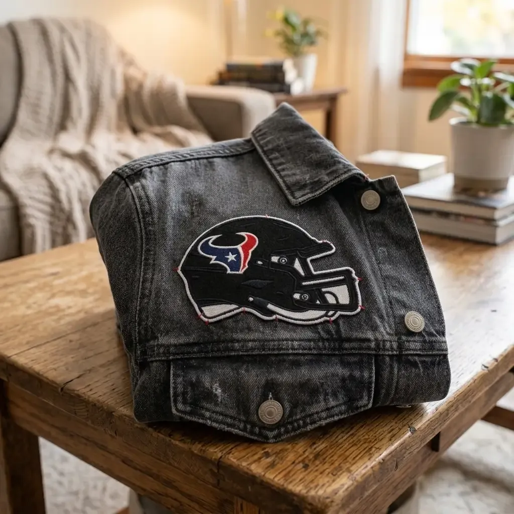 Houston texans helmet embroidered patch-2
